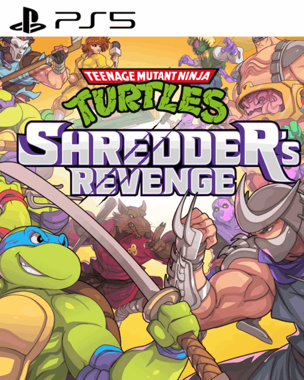 turtles TORTUGAS NINJAS SHREDDER´S REVENGE PS5