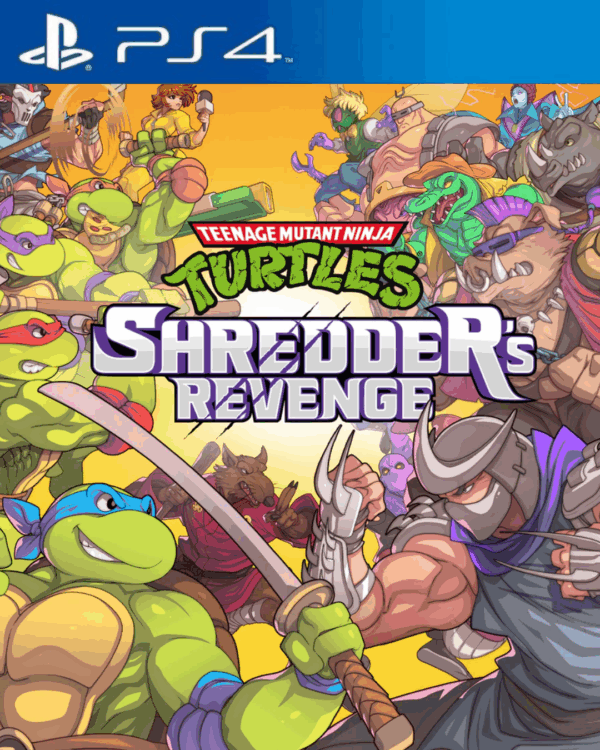 142 TORTUGAS NINJAS SHREDDER´S REVENGE PS4