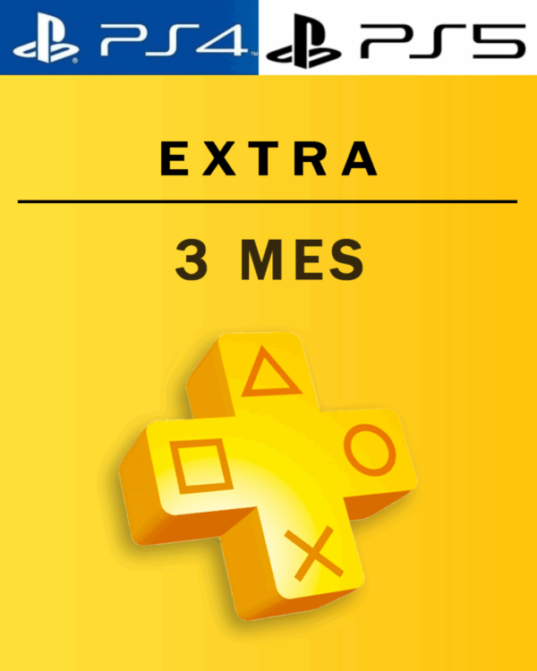 PS PLUS EXTRA 3 MESES CUENTA PRIMARIA