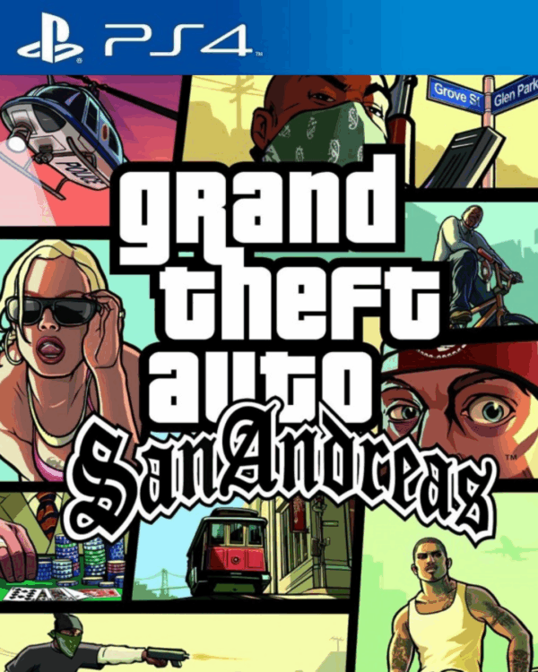 42 GRAND THEFT AUTO ( GTA ) SAN ANDREAS PS4