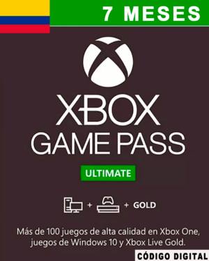 GAME PASS ULTIMATE 7 MESES XBOX ONE | XBOX SERIES X/S | PC