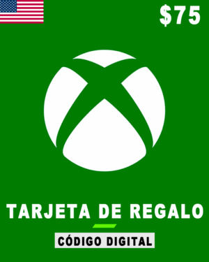 75 XBOX GIFT CARD USD