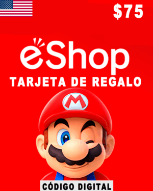 75 NINTENDO ESHOP GIFT CARD USD
